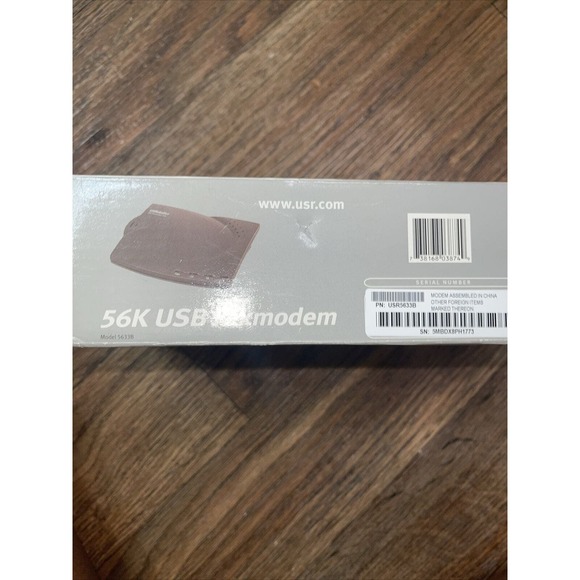 1 x New USRobotics 5633B 56k* USB FAXMODEM - Picture 2 of 3